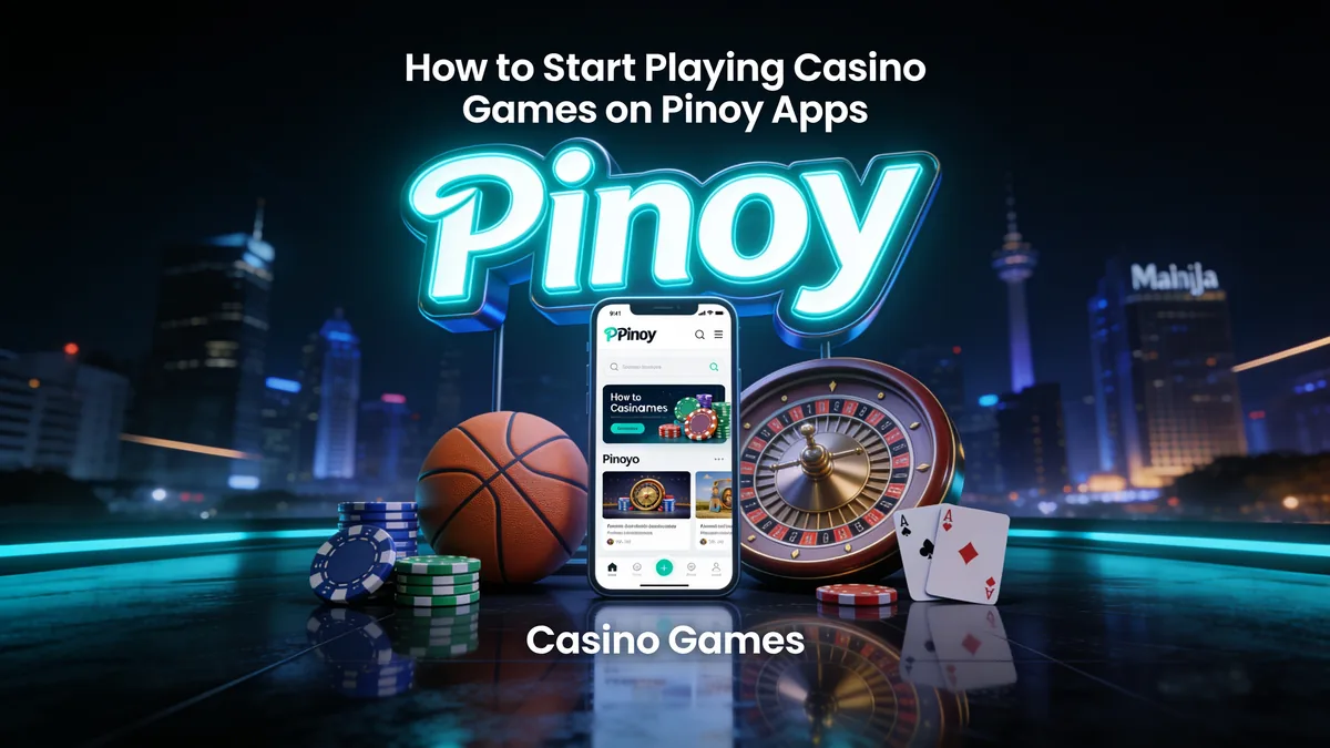 How to Start Playing Casino Games on Pinoy Apps: pinoy guide for players in the Philippines